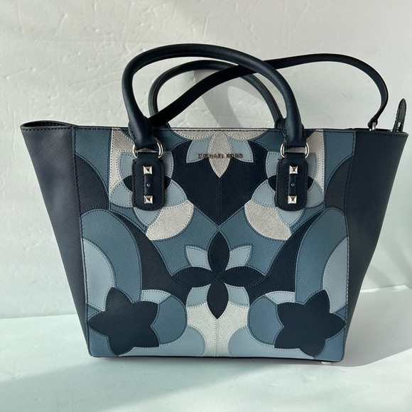 Michael Kors Patchwork Sandrine Leather - Picture 2 of 7